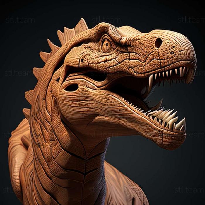 3D модель Leshansaurus qianweiensis (STL)